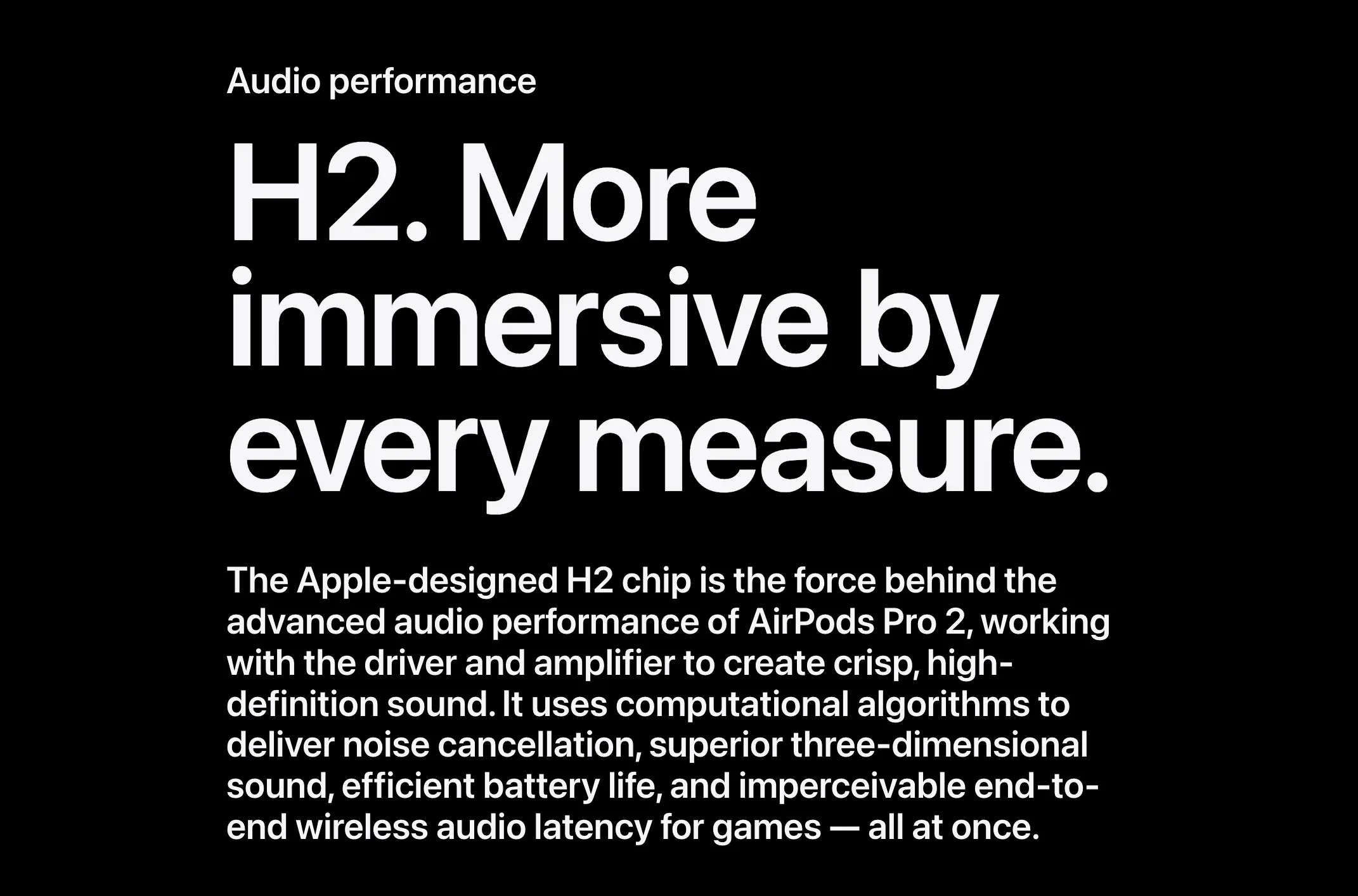 Apple airpods pro 2nd gen chip