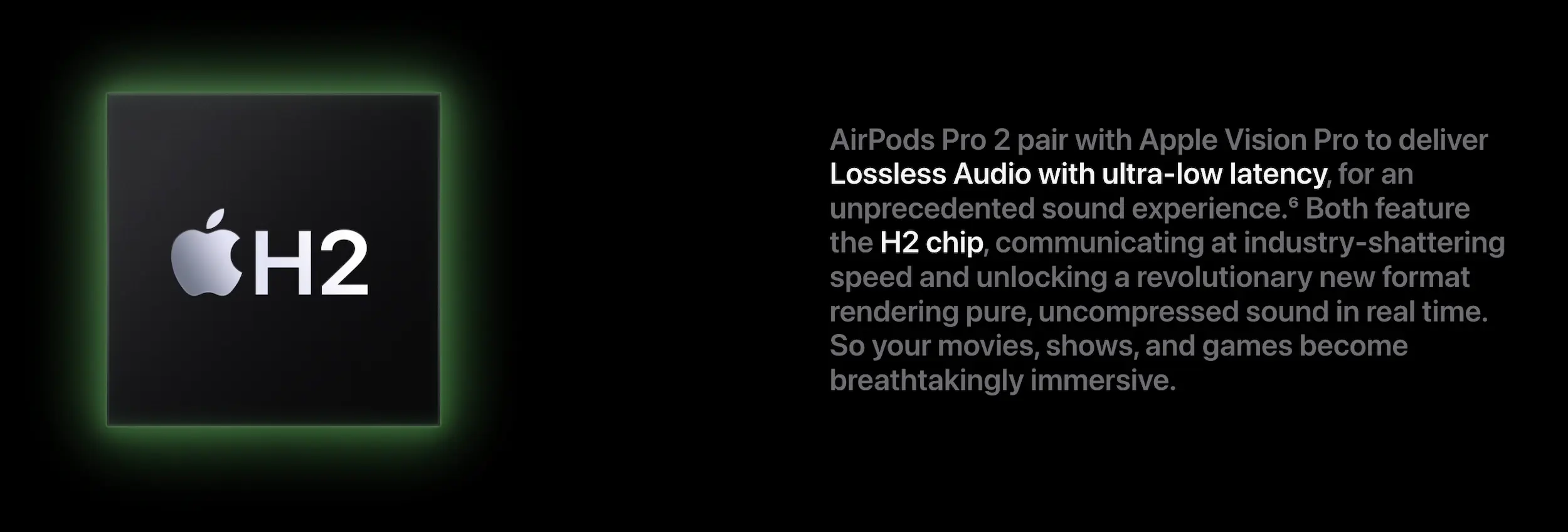 apple airpods pro 2 h2 chip