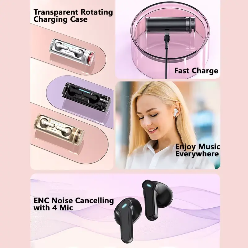 Awei T77 ENC Earbuds specs