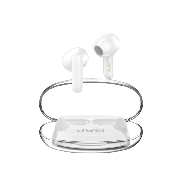 Awei T85 ENC TWS Earbuds in white
