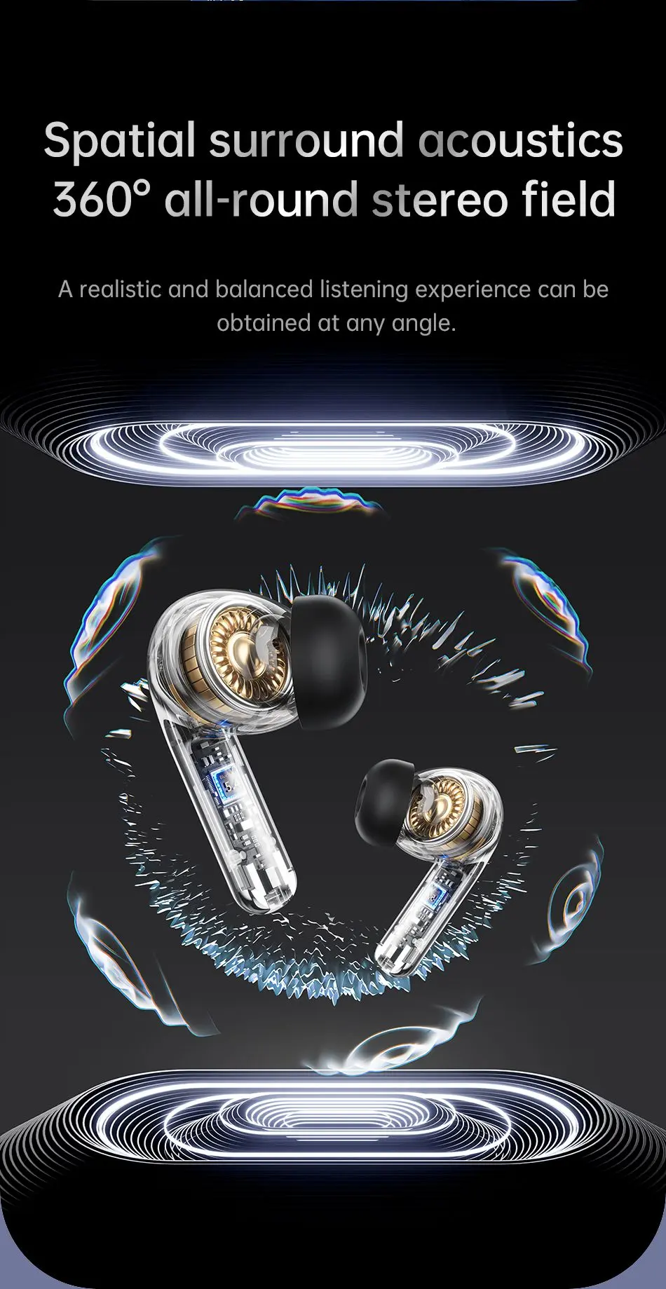 Awei TA13 ANC Earbuds surround sound