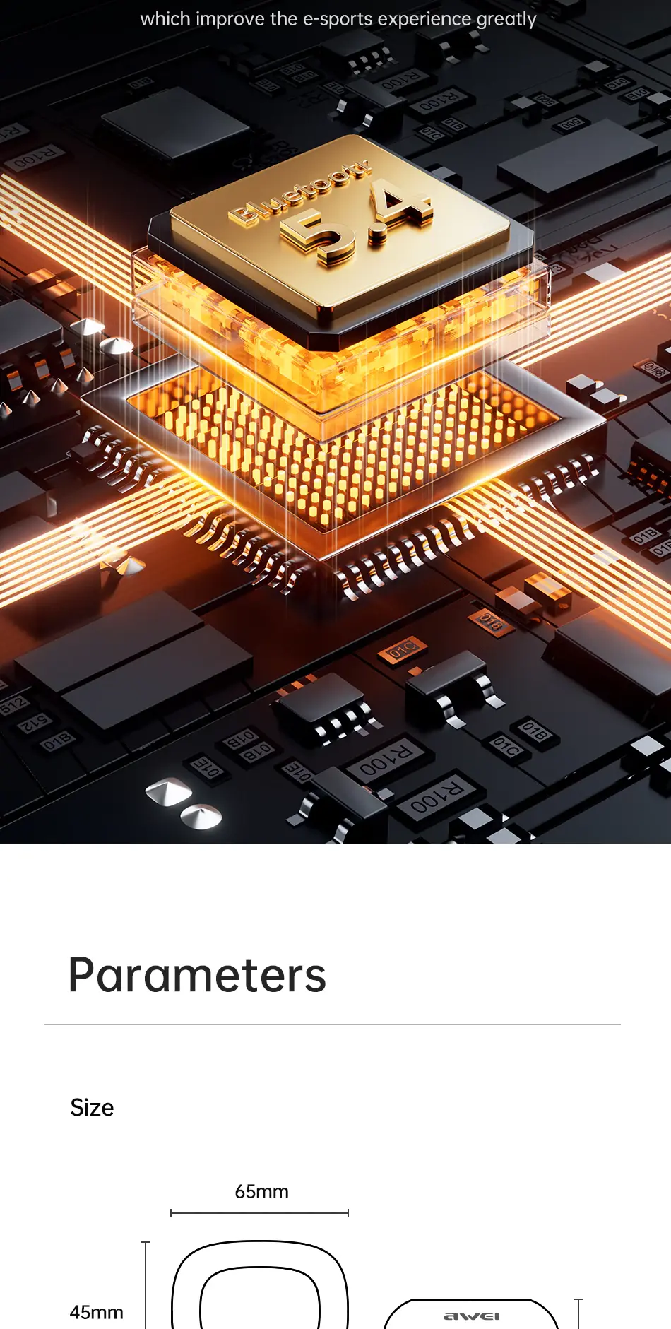 Awei TP97 bluetooth specs