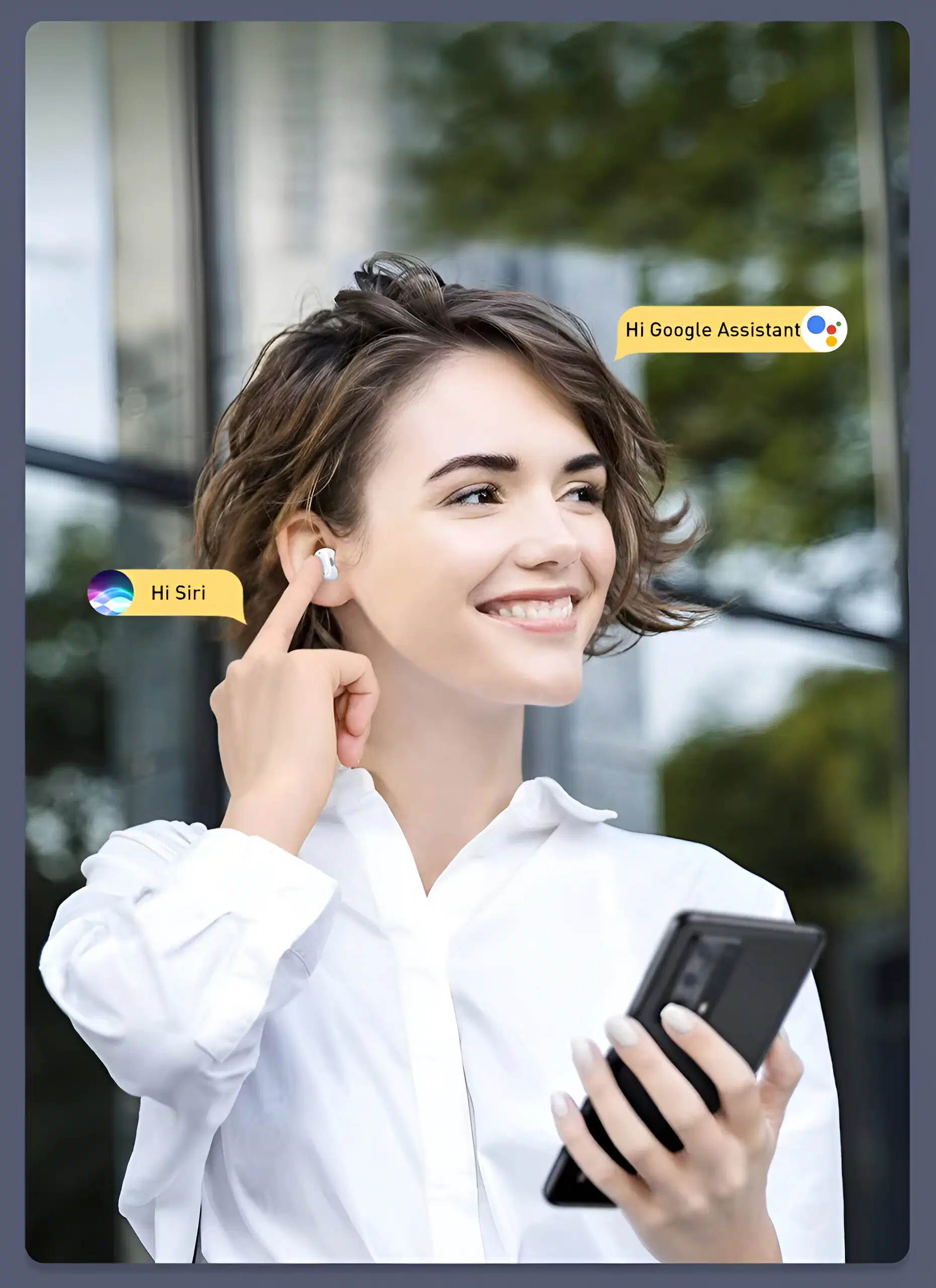 Baseus Encok WM01 Earphones Google and Siri Assistant