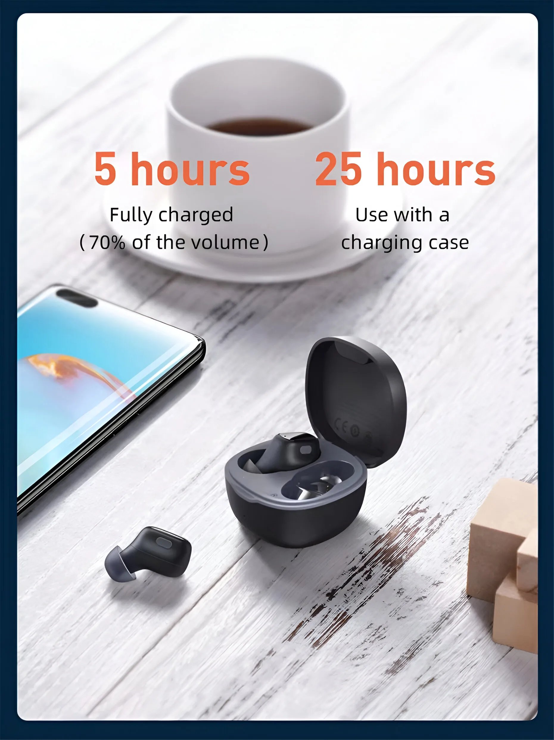 Baseus Encok WM01 Earphones battery details