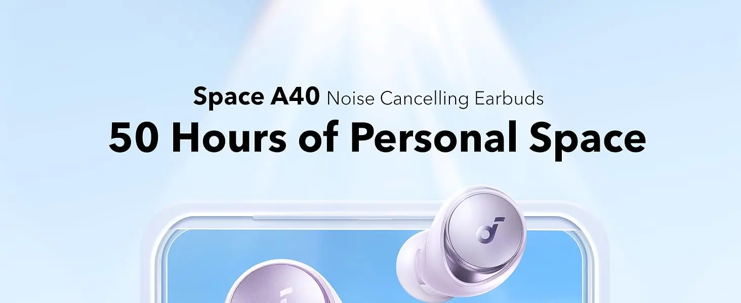 Soundcore Space A40 ANC Earbuds Malaysia