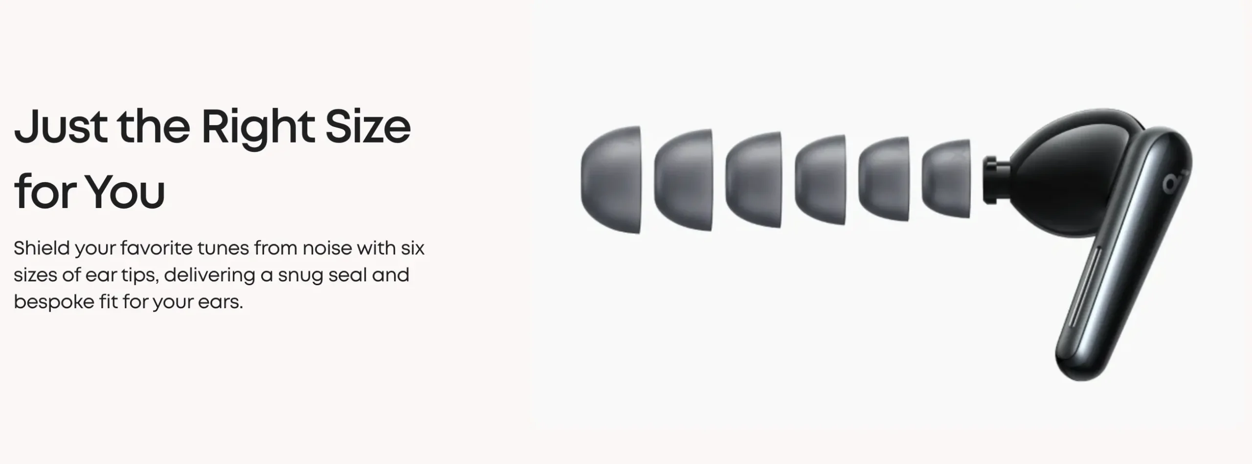 Anker Soundcore Liberty 5 Earbuds eartips
