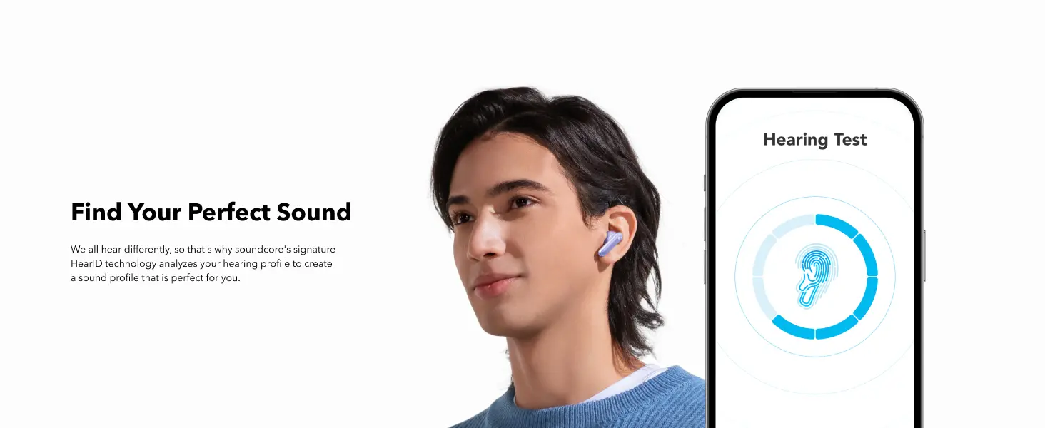 Anker Soundcore P40i Earbuds hearing test