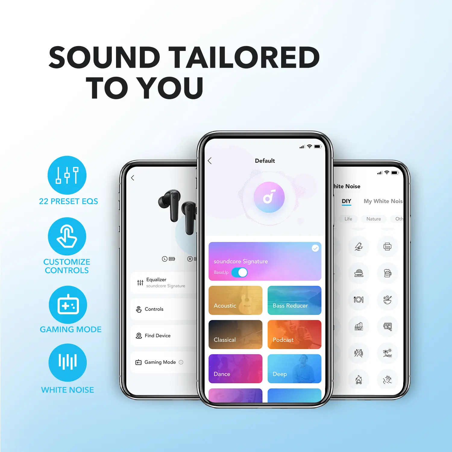 Anker Soundcore R50i TWS Earbuds app