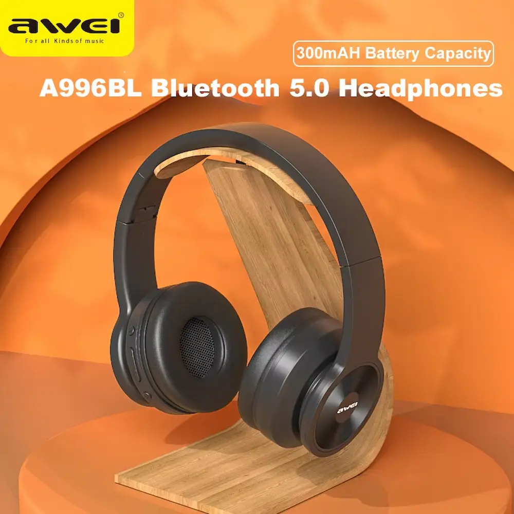Awei A996BL Bluetooth Over-Ear bluetooth 5-0 Headphone