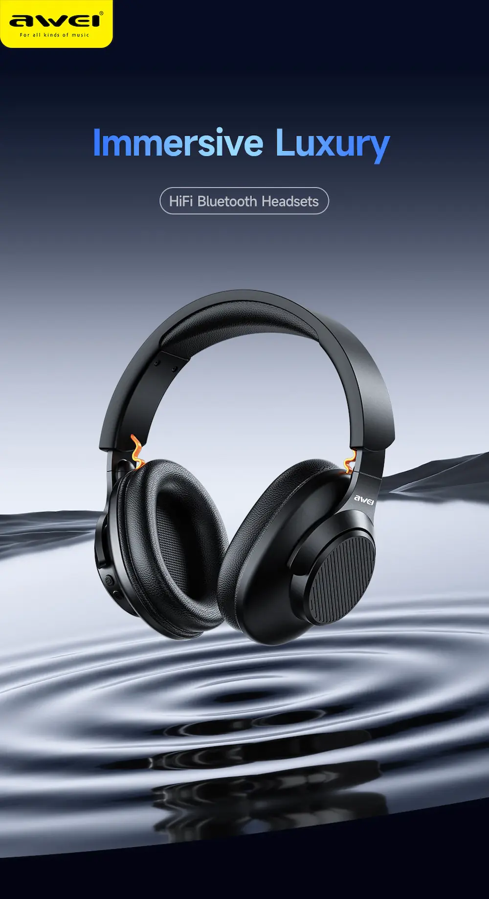 Awei A997BL Immersive Sound Headphone