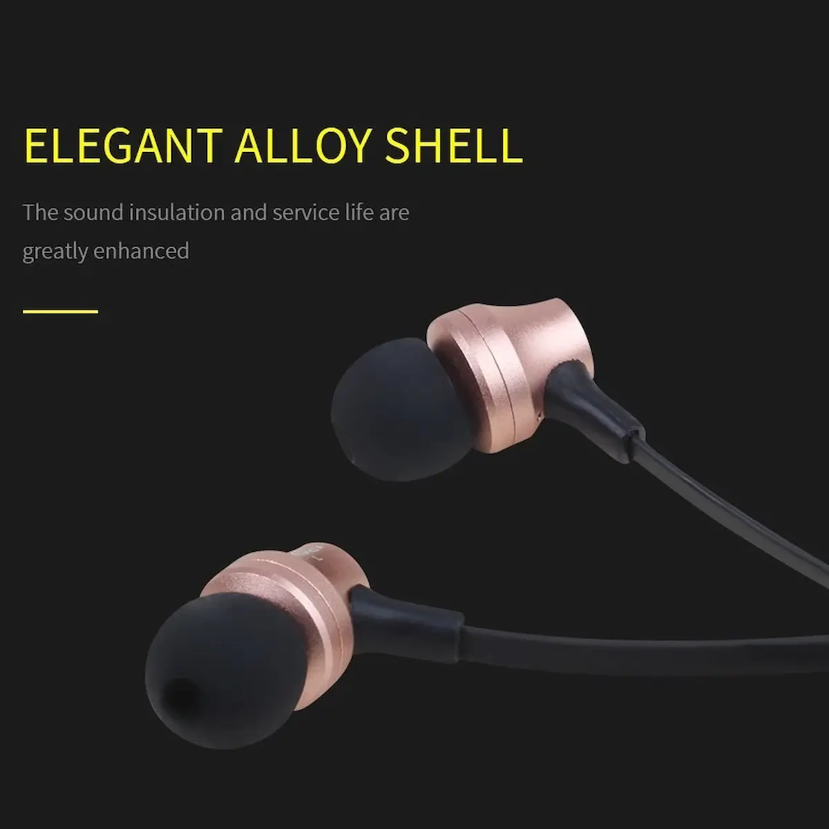 Awei ES-910i Noise Reduction Wired Earphones details