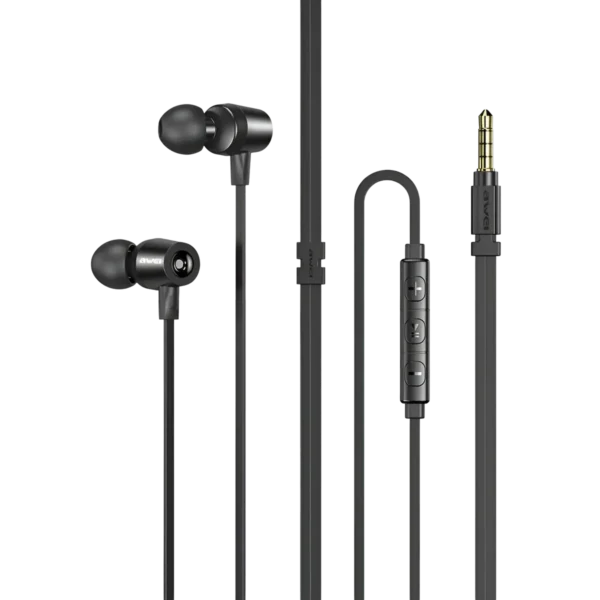 Awei L1 Super Bass Wired Earphone black