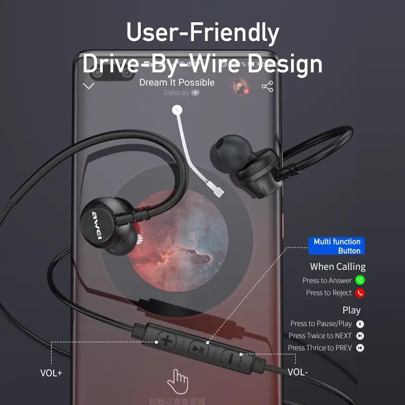 Awei L3 user friendly Earphones