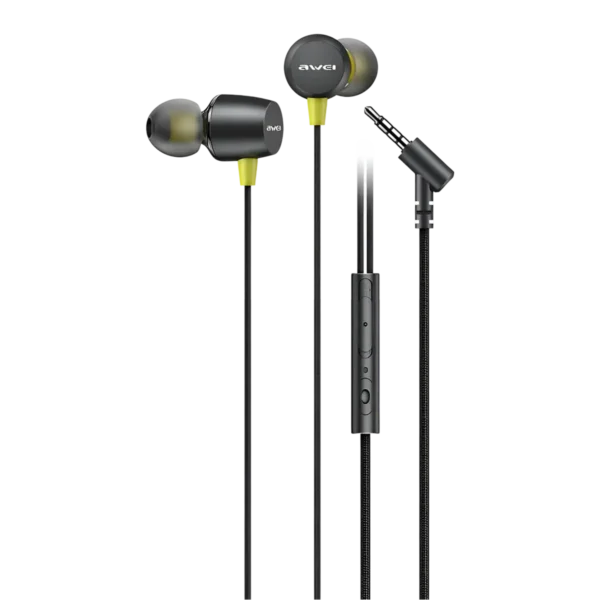 Awei L5 3 Bass Stereo Wired Earphones - Image 2