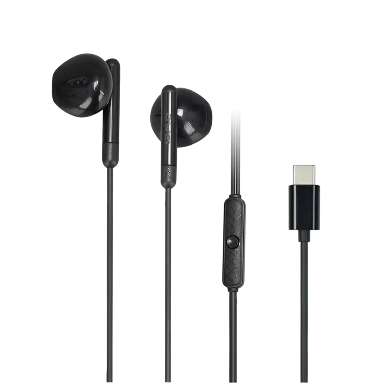 Awei PC-6T Type-C Wired Earphones black
