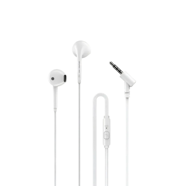 Awei PC-7 Wired Music Earphones white