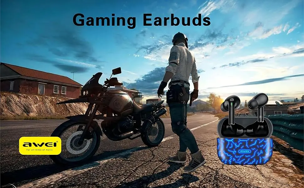Awei T29 Pro Gaming Earbuds for gaming