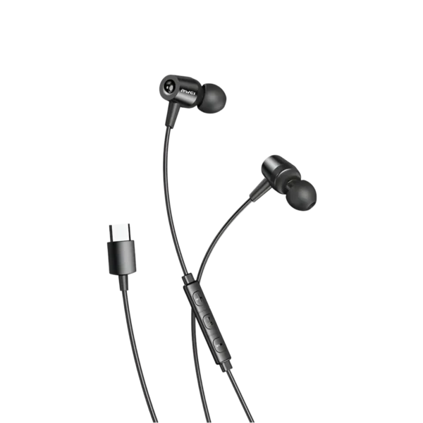Awei TC-1 Type-c Wired Earphone - Image 2