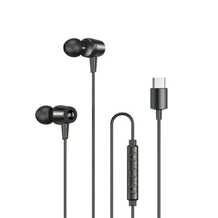 Awei TC-1 Type-c Wired Earphone black