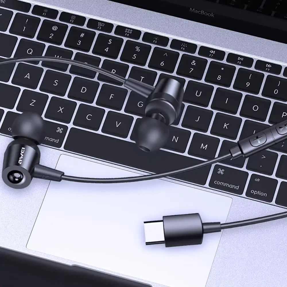 Awei TC-1 Type-c Wired Earphone details