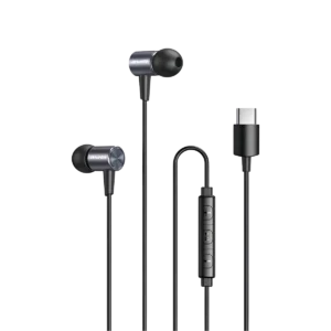 Awei TC-2 Type C Wired Earphones in black