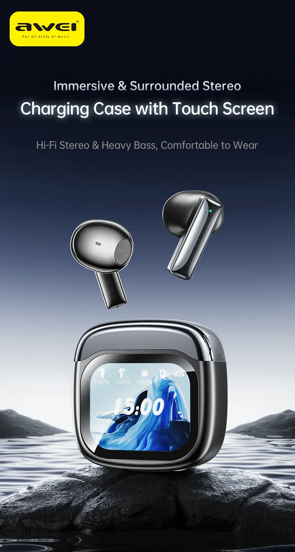 Awei TP100 Earbuds buy in malaysia