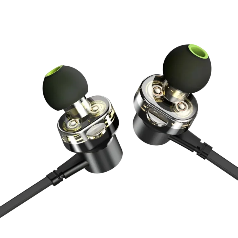 Awei Z1 3.5mm Jack Dual Driver Wired Earphones in Malaysia