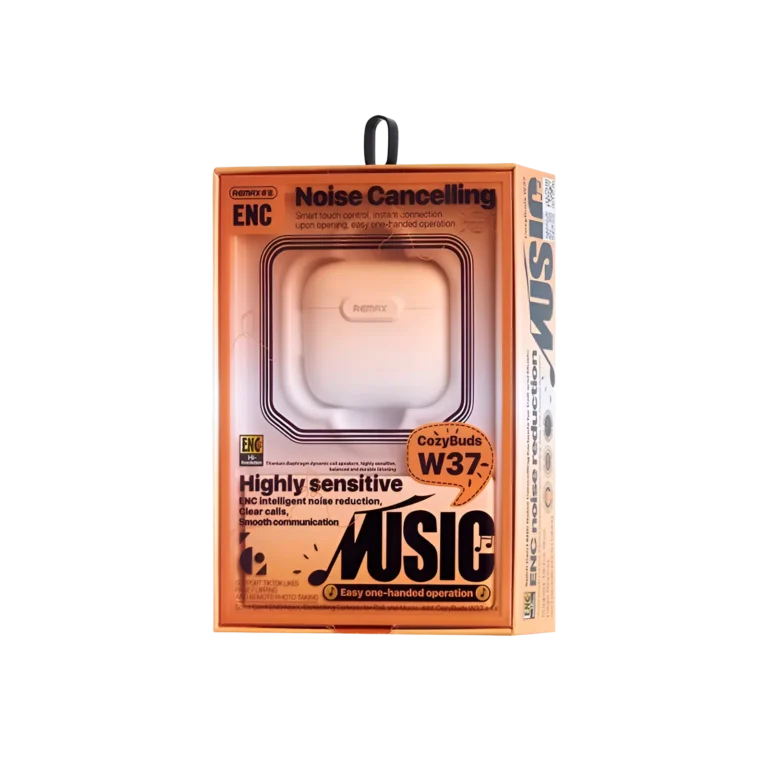 Remax CozyBuds W37 TWS Earbuds box