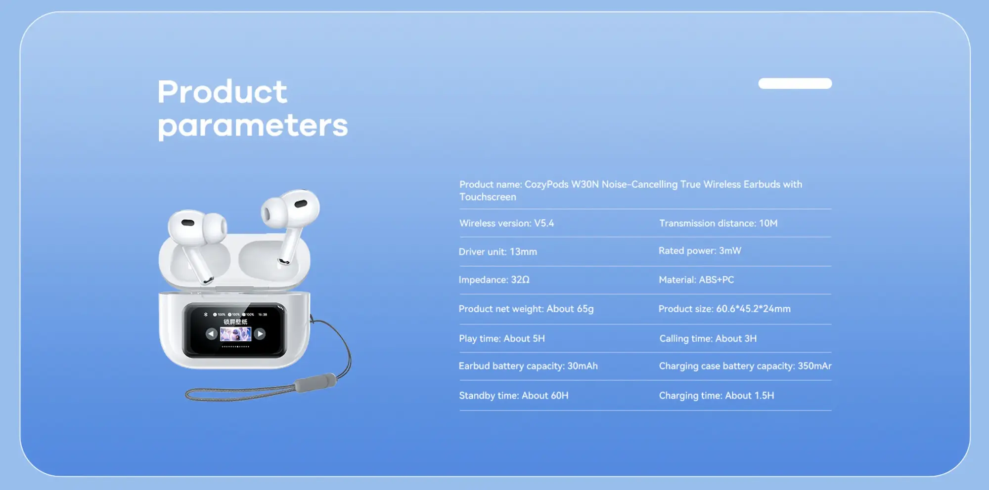 Remax Cozypods W30N parameters