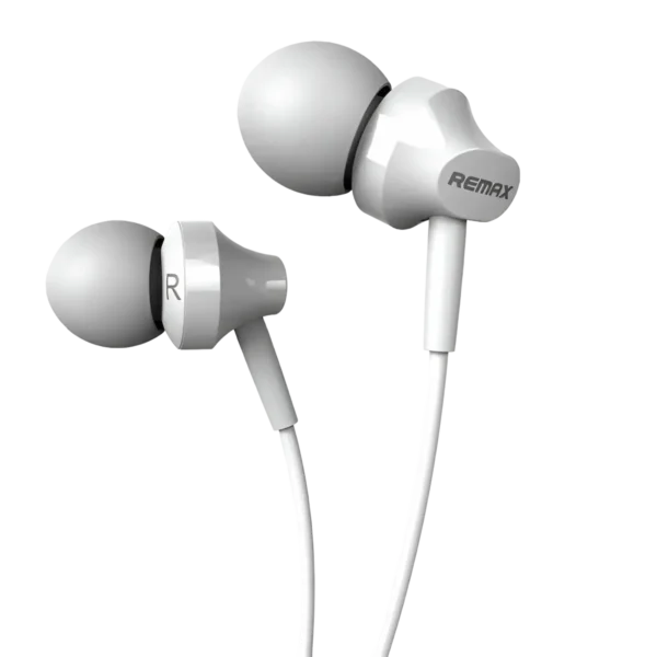 Remax RM-501 - 3.5mm Wired Earphone White