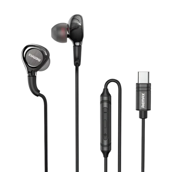 Remax Type-C Metal Wired Earphone RM-655a
