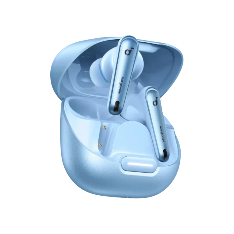 Soundcore Liberty 4 NC Earbuds light blue