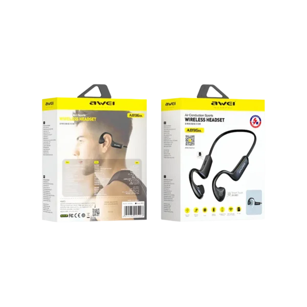 Awei A896BL Wireless Neckband Earphones box