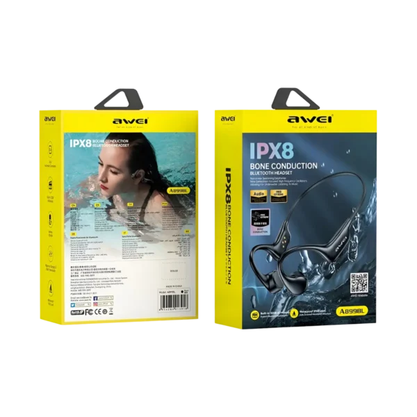 Awei A899BL IPX8 Swimming Headphone - Image 3