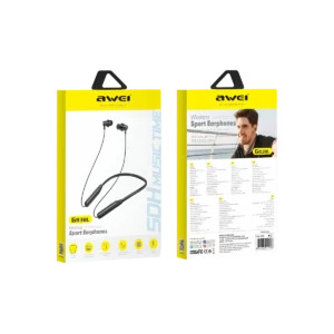Awei G83BL Bluetooth Neckband Earphones box