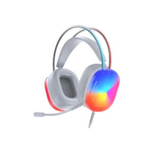 Awei GM-11 Wired Gaming Headphone With Mic in white color