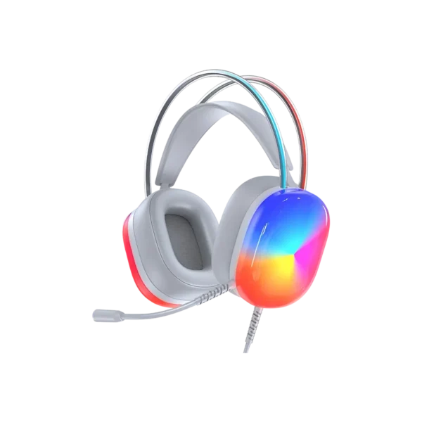 Awei GM-11 Wired Gaming Headphone With Mic in white color