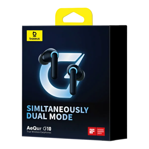 Baseus AeQur G10 Gaming Wireless Earbuds box