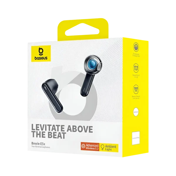 Baseus Bowie E5x True Wireless Earbuds box