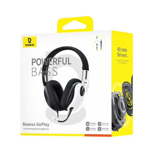 Baseus GoPlay 1 Max Gaming Wired Headphones Box