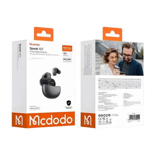Mcdodo HP-822 AI Translator Earbuds box