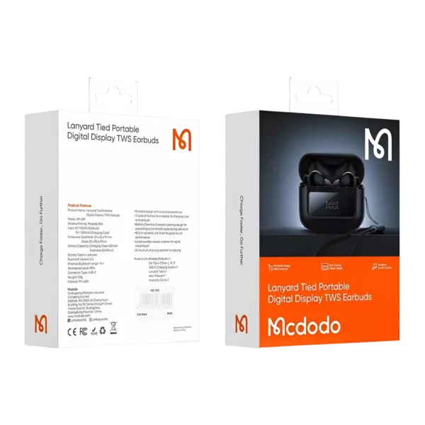 Mcdodo HP3290 TWS Earbuds box