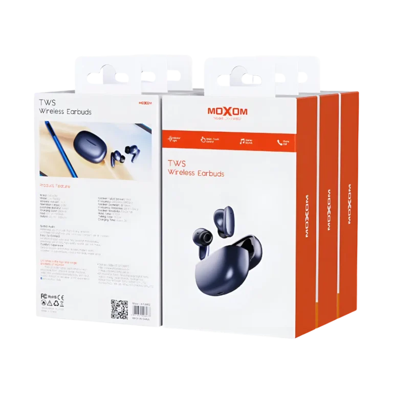 Moxom LX-TW802 TWS Earbuds box