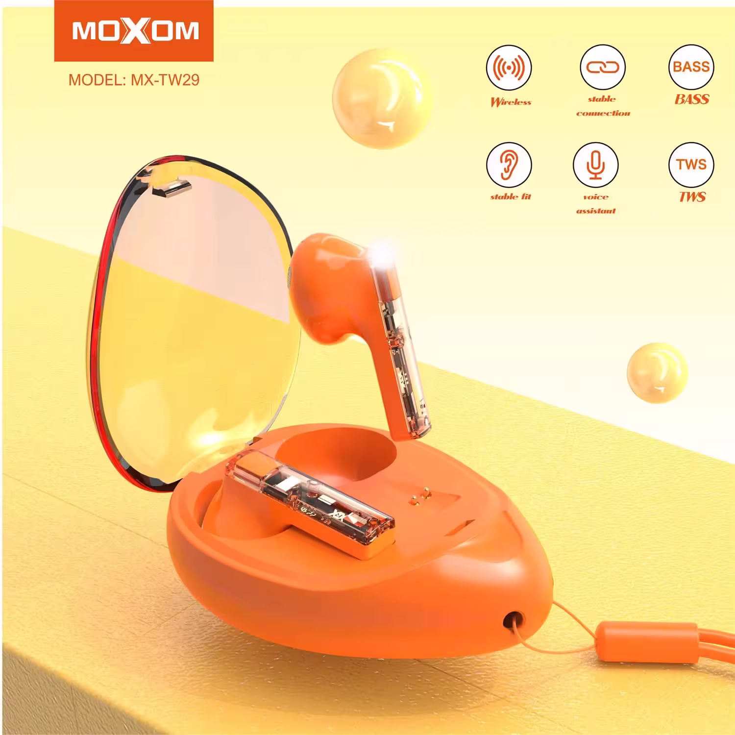 Moxom MX-TW29 Earbuds feature