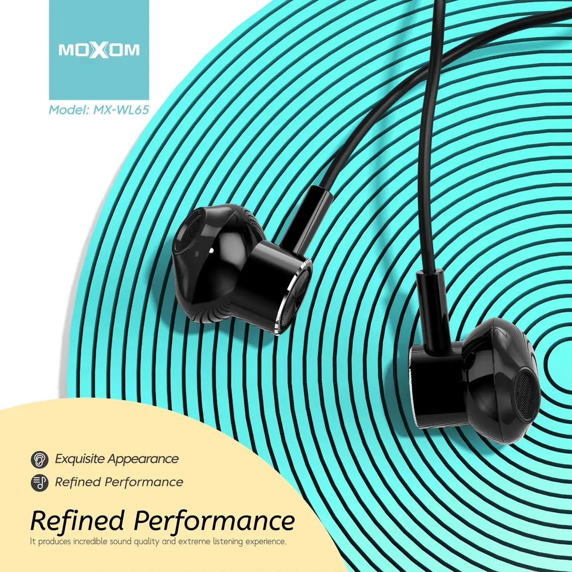 Moxom MX-WL65 Magnetic Neckband refined performance