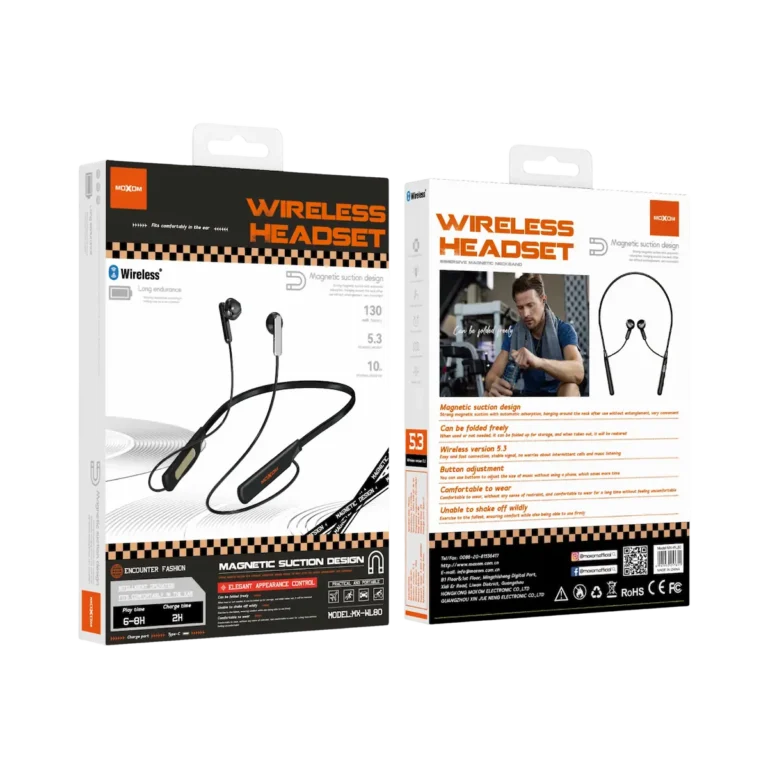 Moxom MX-WL80 Flexible Wireless Neckband box