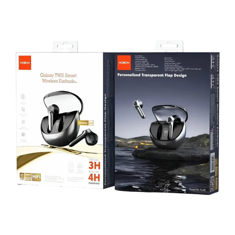 Moxom TW-81 Wireless Earbuds box