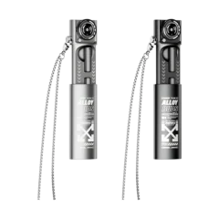 Remax AlloyBuds M5 Metal Earbuds silver and black