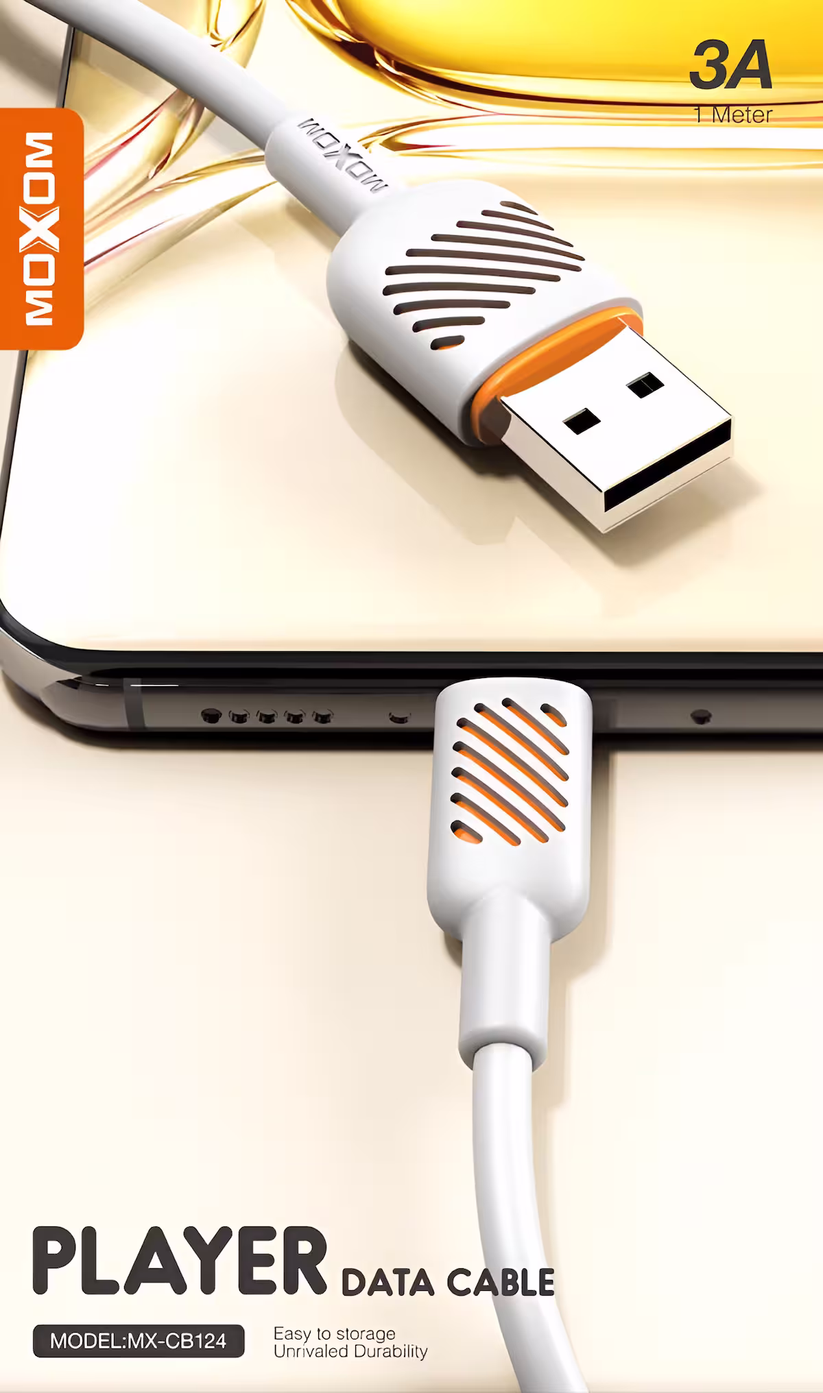 Moxom MX-CB124 Fast Charging Cable features2