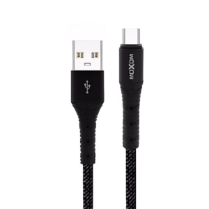 Moxom MX-CB28 2.4A Fast Charging Carbon Fiber Type c Data Cable